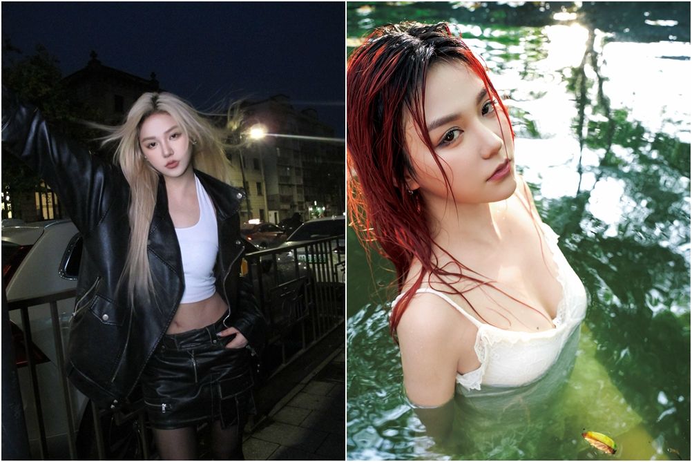 ▲▼ 千萬正妹網紅「刀小刀」驚爆被帶走! 怒指警察現場曝光。(圖/翻攝微博)