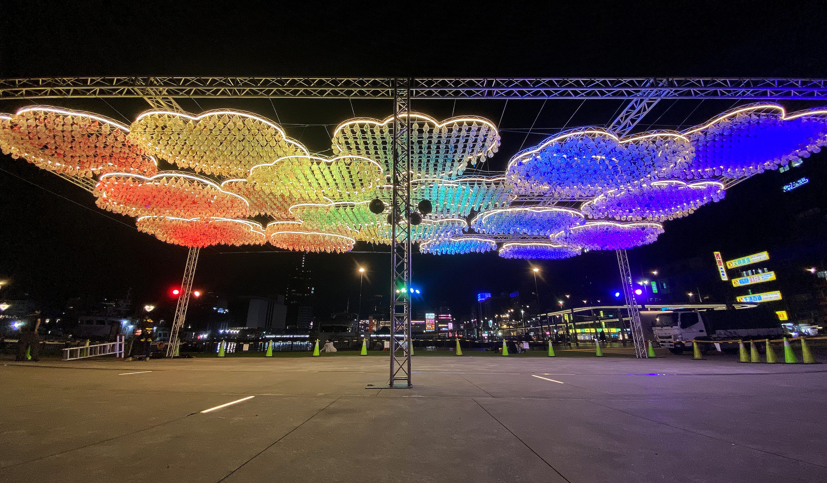 ▲基隆童話節「聆聽雨」。(圖/記者郭世賢翻攝)