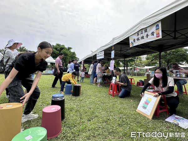 ▲台南山上花園水道博物館化身最「台」的快樂園地,首度推出「鬥陣踅水道」系列活動,一起鬥熱鬧、學台語、踅市仔、認識在地文化,度過一場道地有趣的台味假期。(圖/記者林東良翻攝,下同)