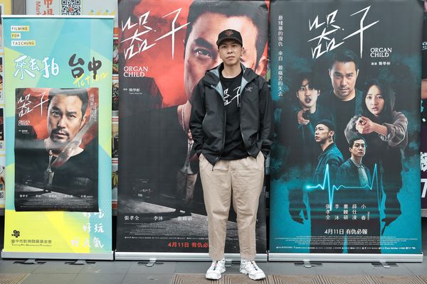 ▲小春、潘君侖到台中參與《器子》活動。(圖/華映娛樂提供)