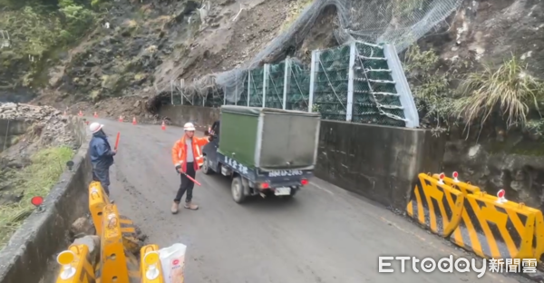 ▲▼ 中橫公路37臨便道開放通行。(圖/記者李陳信德翻攝,下同)