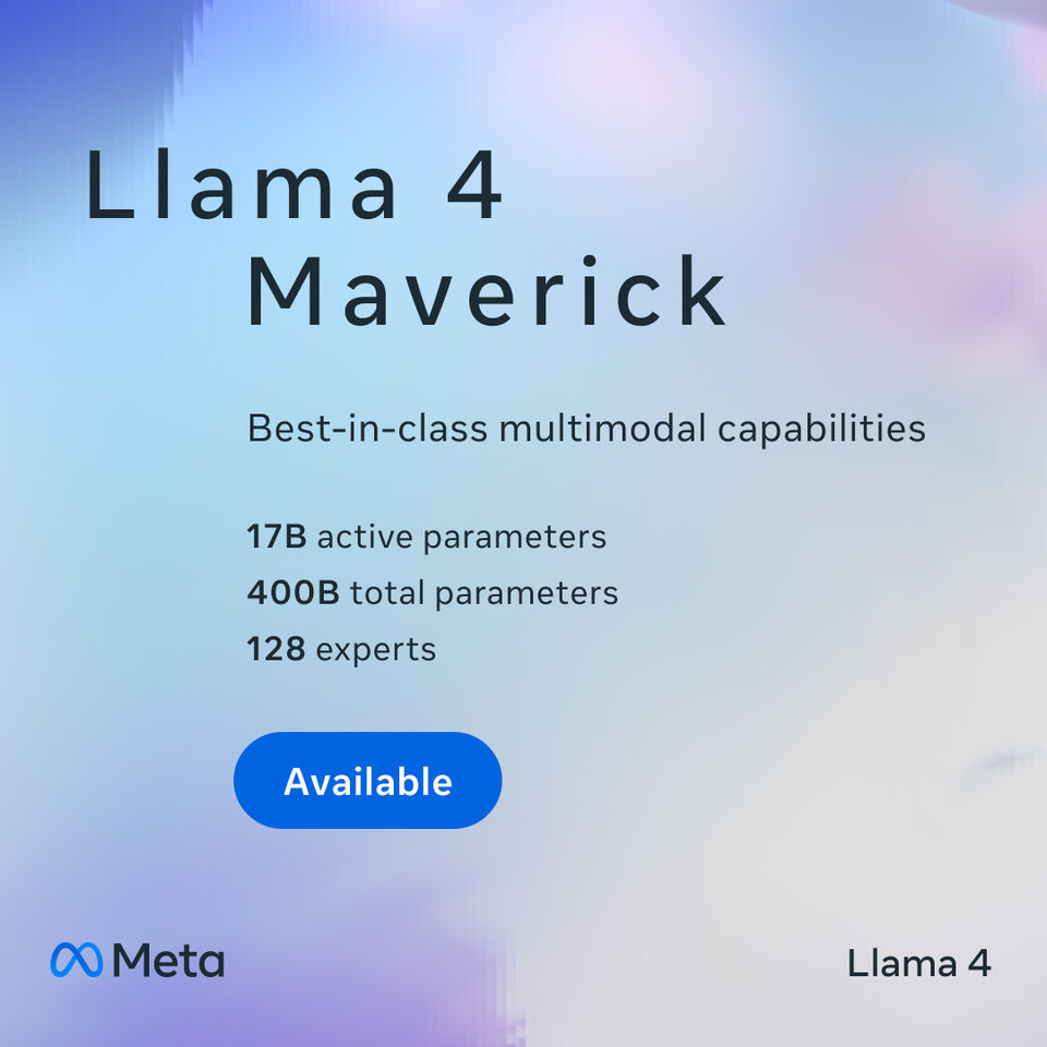 ▲▼Meta釋出Llama 4模型。(圖/Meta)