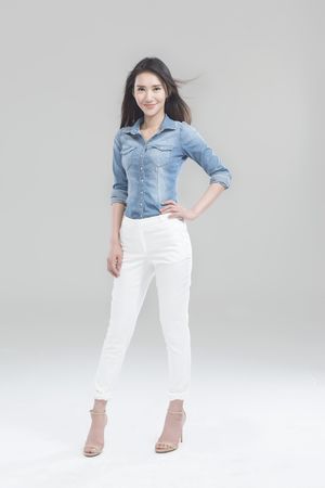 ▲徐千京在《好運來》展現練習4年的鋼管舞實力。(圖/民視提供)