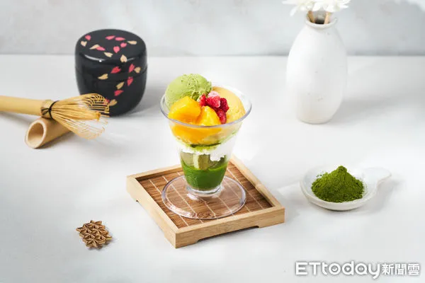 ▲▼辻利茶舗聯名壽司郎推出2款全新抹茶甜點。(圖/辻利茶舗提供)