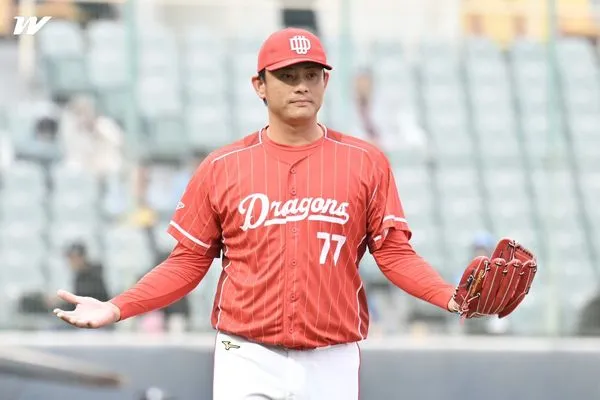 ▲味全龍隊投手林鋅杰。(圖/味全龍隊提供)