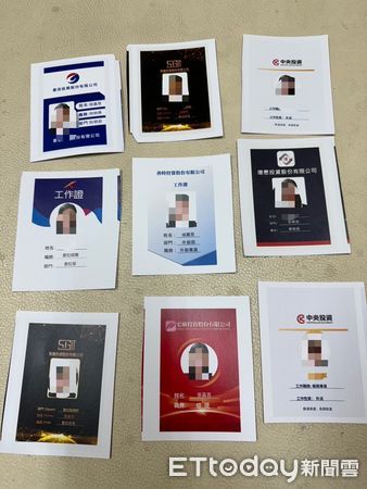 ▲▼張女出面取8百萬投資款項,警員當場表明身分逮人。(圖/記者邱中岳翻攝)