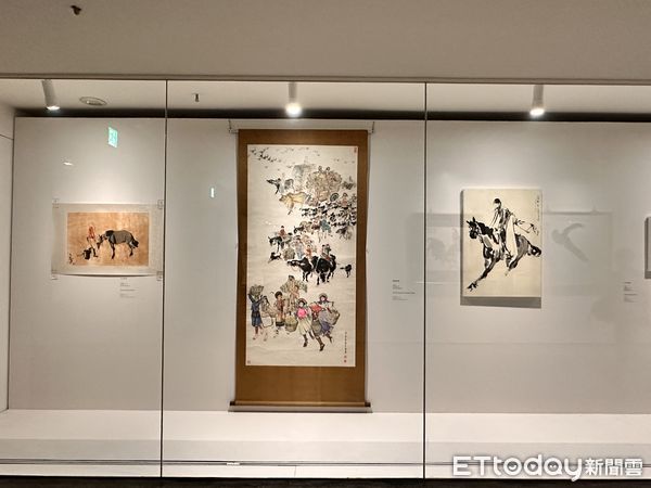 ▲▼台灣水墨藝術大師李奇茂百年冥誕,國立歷史博物館舉行「李奇茂百年展」。(圖/記者林育綾攝)