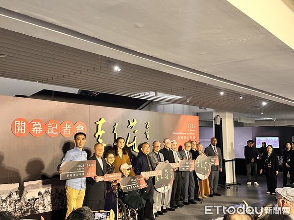 ▲▼台灣水墨藝術大師李奇茂百年冥誕,國立歷史博物館舉行「李奇茂百年展」。(圖/記者林育綾攝)