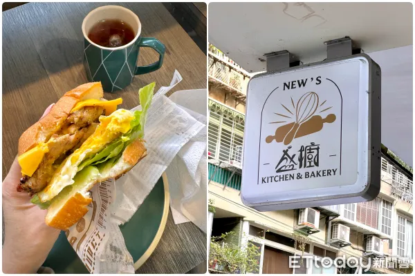 ▲捷運南京三民站附近的「盛櫥 New’s Kitchen & Bakery」已於日前停業。(圖/記者彭懷玉攝)