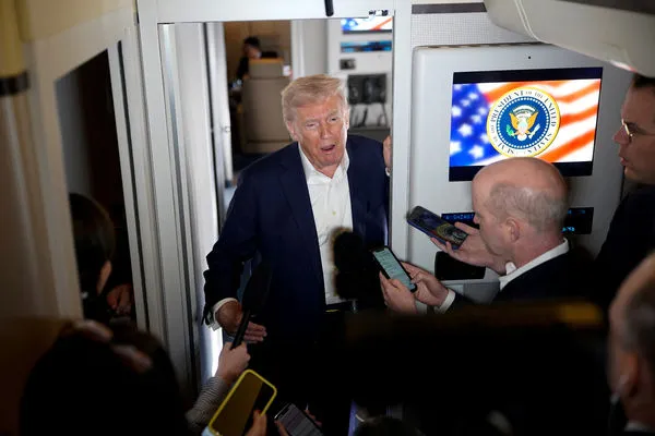 ▲美國總統川普。(圖/路透)