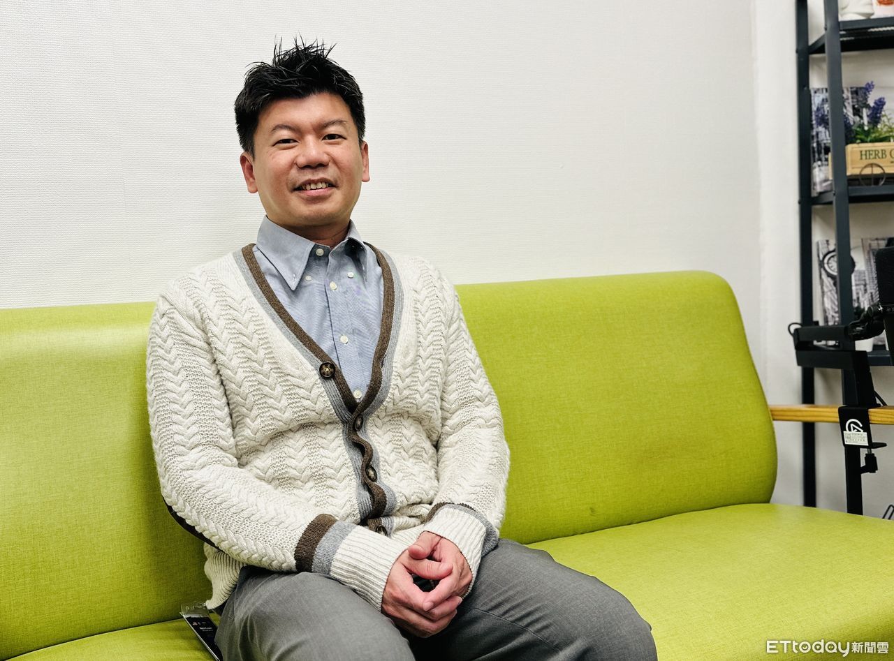 ▲Keypasco市場營運副總劉彥伯指出,即使AI變臉技術愈來愈擬真,仍存在部分可辨識的破綻。(圖/記者陳詩璧攝)