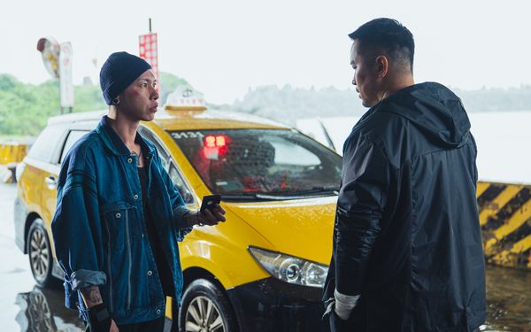 ▲瘦子(左起)觀賞《器子》力挺大淵、小春。(圖/華映娛樂提供)