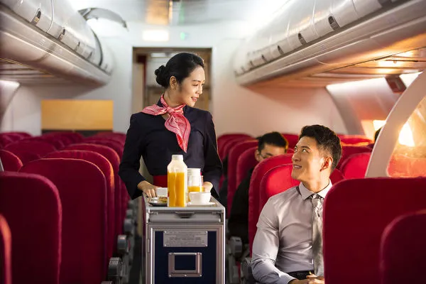 ▲搭機,空姐,機上餐飲。(示意圖/VCG)