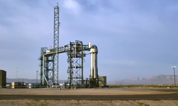 ▲▼凱蒂佩芮將上太空 火箭21:30發射。(圖/翻攝自Blue Origin)