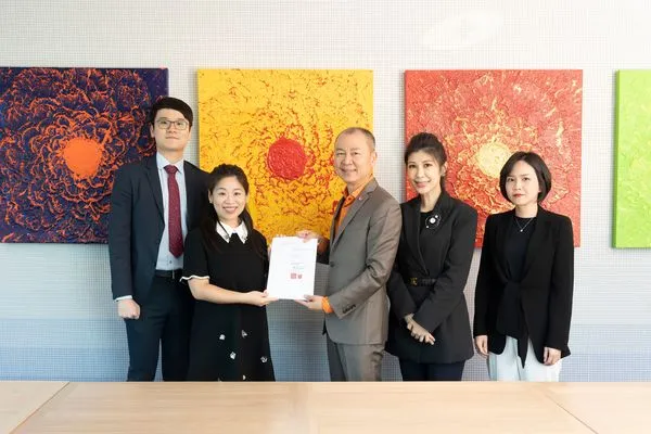 ▲▼御盟集團與萬豪酒店集團簽約。(圖/御盟集團提供)