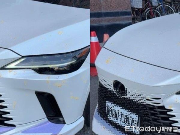 ▲▼蛋從天降!高雄女開車遭襲「愛車全蛋液」 氣炸報警追兇手。(圖/記者賴文萱翻攝)