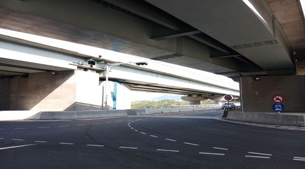 ▲三鶯大橋4/23陸閘測試 時段性封閉請繞道。(圖/新北市水利局提供)