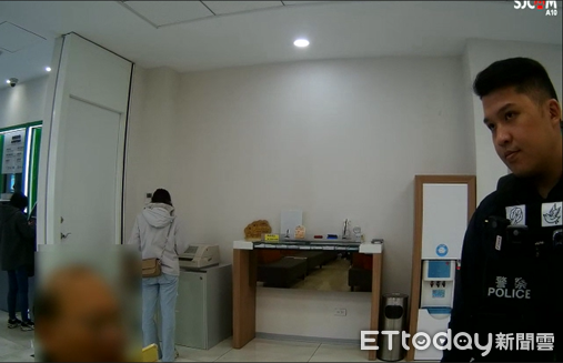 ▲▼台中男子被誘騙要領480萬元,投資未上市股票,不料員警阻擋後,不久又出現在銀行。(圖/民眾提供,下同)