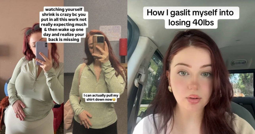 美國女生靠「自我催眠」成功甩肉18公斤!TikTok爆紅影片點閱破400萬,網友驚喊:這方法太狂!