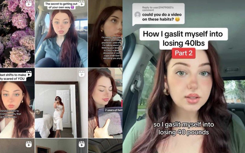 美國女生靠「自我催眠」成功甩肉18公斤!TikTok爆紅影片點閱破400萬,網友驚喊:這方法太狂!