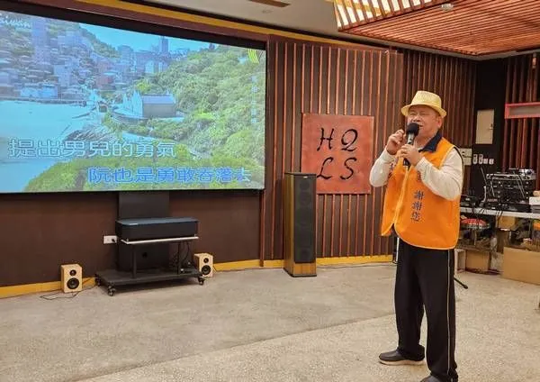 ▲桃園榮家歌唱賽失智長者唱歌「不忘詞」