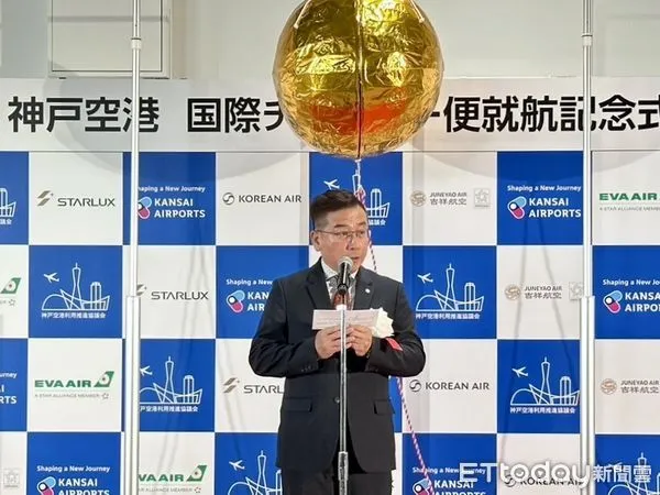 ▲星宇航空策略長劉允富。(圖/記者廖婕妤攝)