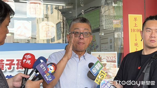 ▲罷免民進黨立委許智傑領銜人朱磊,朱磊。(圖/記者吳世龍攝)