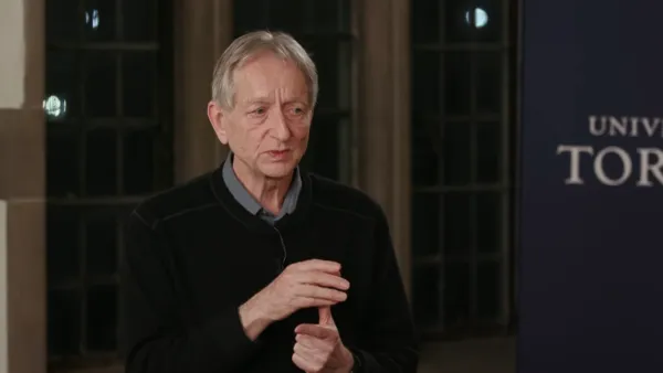 ▲▼AI教父辛頓(Geoffrey Hinton)。(圖/YouTube@uoft)