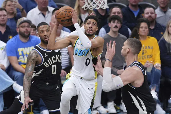 ▲▼溜馬哈利伯頓、公鹿里拉德。(圖/達志影像/美聯社)