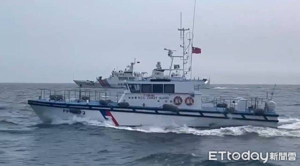 ▲▼ 中國海警編隊襲擾金門海巡全程掌握即時驅離 。(圖/記者林名揚翻攝)