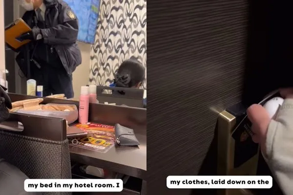 ▲外國女生到日本遊玩,床底竟躺著陌生男子。(圖/翻攝IG/natalisi_taksisi)、台灣遊客也分享不好的經驗。(圖/翻攝自Dcard)