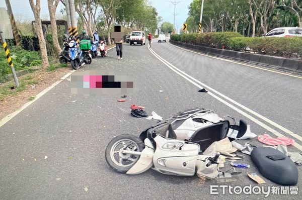 ▲▼ 屏東死亡車禍 。(圖/記者陳崑福翻攝)