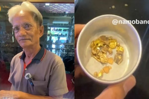 ▲▼泰殯葬業者「撿死者金牙」賺6萬!。(圖/TikTok/ @namobanchangtongdaengso0)