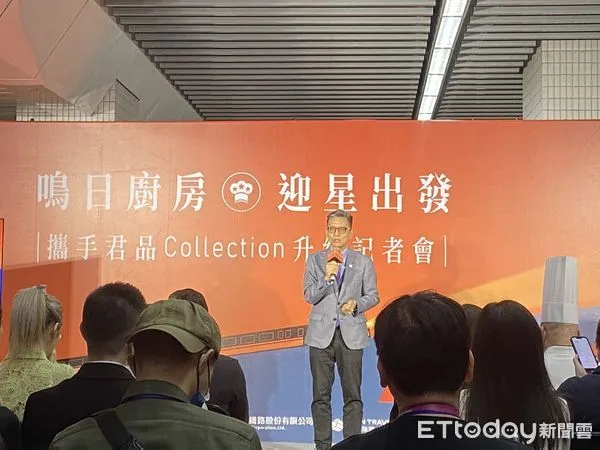 ▲雄獅旅遊董事總經理黃信川、雲品國際董事長盛治仁。(圖/記者廖婕妤攝)