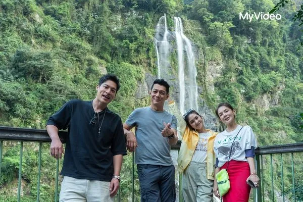 ▲▼聶雲、林美貞、許孟哲、雷嘉汭攜手共遊新北。(圖/MyVideo提供)