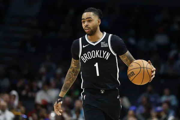 ▲▼籃網羅素。(圖/達志影像/美聯社)