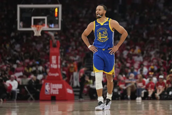 ▲▼勇士柯瑞、火箭湯普森。(圖/達志影像/美聯社)