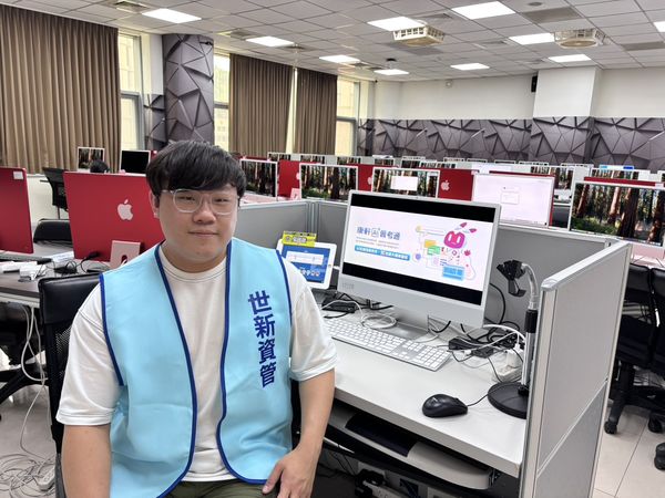 圖三:世新大學設有多間高算力電腦教室,助力校內各系學生實現創意。(圖/世新大學)