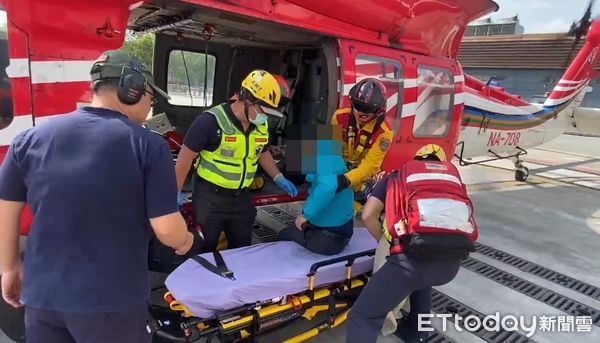 ▲▼65歲蕭姓男登山客於南湖山屋請求救援。(圖/記者哈勇嘎奧翻攝)