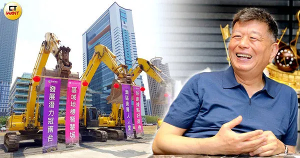 營建股營收王興富發不只推住宅,還蓋商辦,近期拿下高雄「亞灣2.0計畫」首件公辦都更案,預計投資470億元興建6棟商辦。圖為興富發總裁鄭欽天。(圖/報系資料庫、方萬民攝)