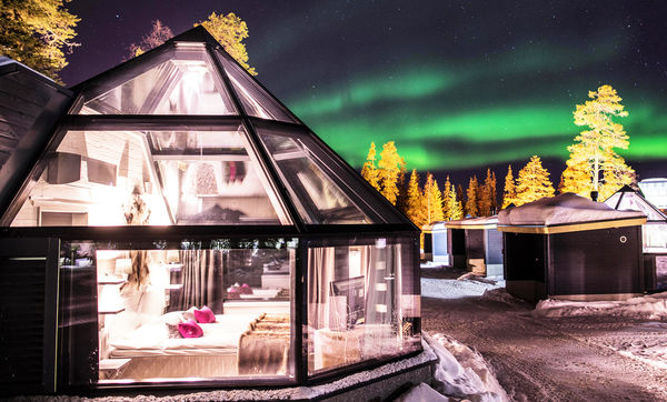 入住極光玻璃屋! 追極光首選北歐 雪地活動樂趣多(圖/鳳凰旅遊提供)