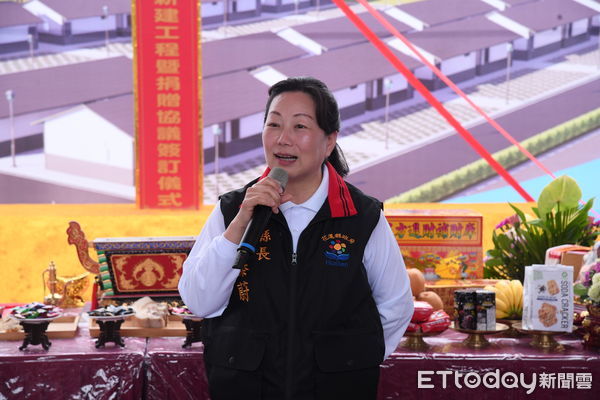 ▲▼花蓮縣政府「0403震災中繼屋新建工程動土暨捐贈簽訂儀式」。(圖/花蓮縣政府提供,下同)