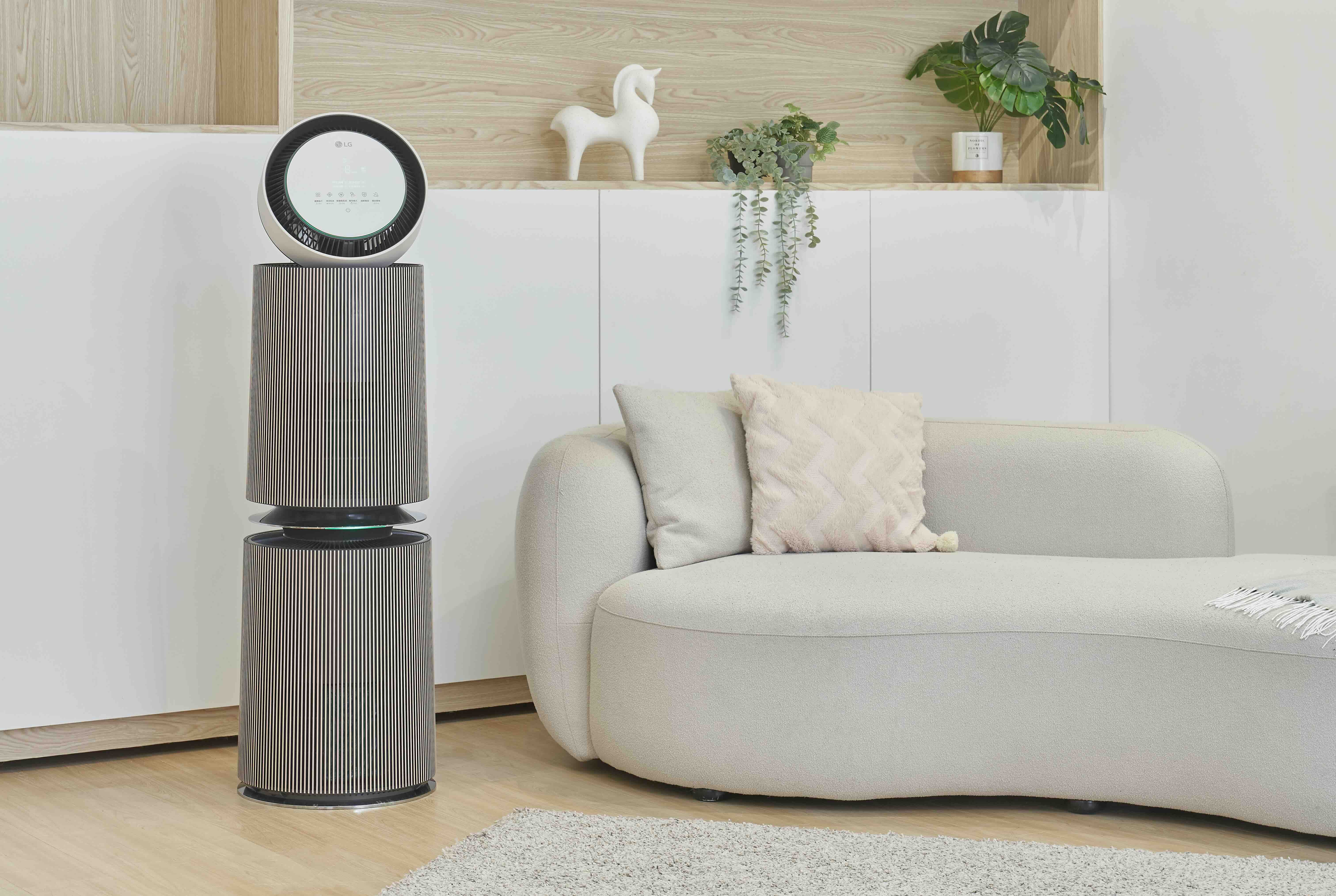 ▲▼LG 360空氣清淨機,LG雙變頻除濕機,梅雨季。(圖/資料照)