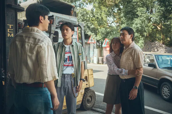 ▲李程彬在《成功路上》與王識賢發生衝突。(圖/華視、公視台語台提供)