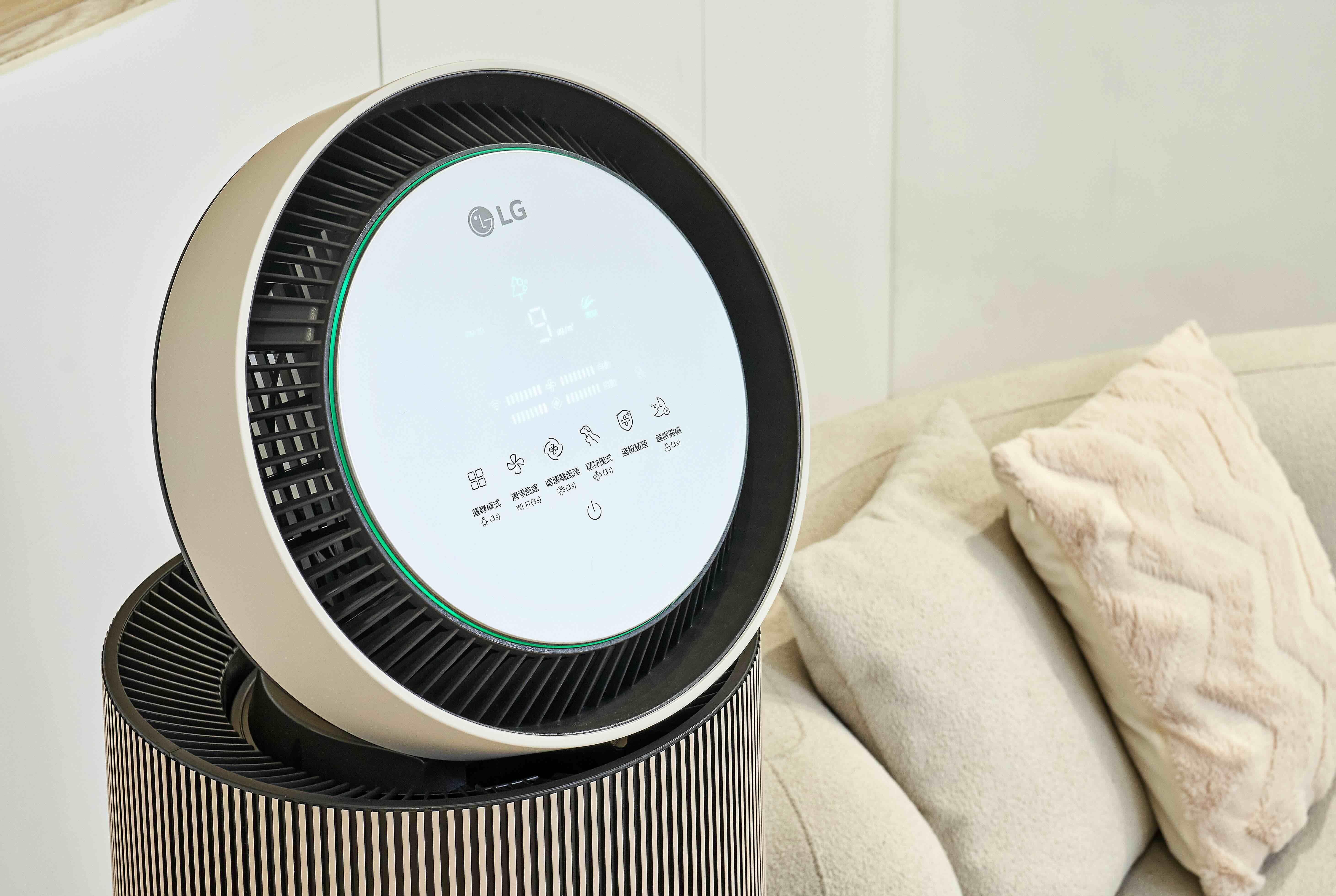 ▲▼LG 360空氣清淨機,LG雙變頻除濕機,梅雨季。(圖/資料照)