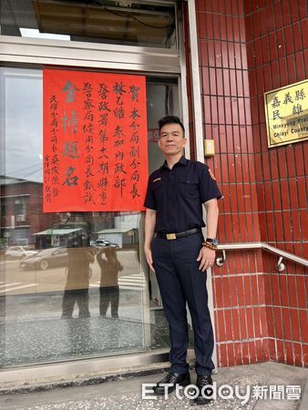 ▲▼ 嘉警民雄副分局長林乙皓榮錄候用分局長 。(圖/民雄分局提供)