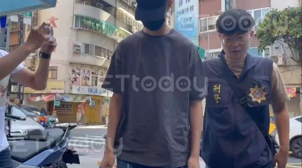 ▲閃兵案第二波搜索,陳大天被逮到案了。(圖/記者陸運陞攝,下同)