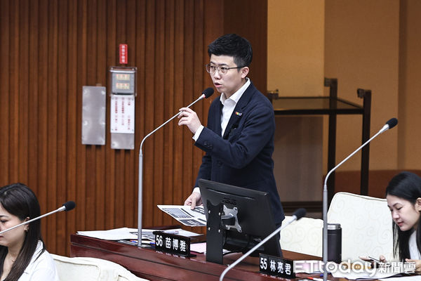 ▲台北市議員苗博雅。(圖/記者林敬旻攝)