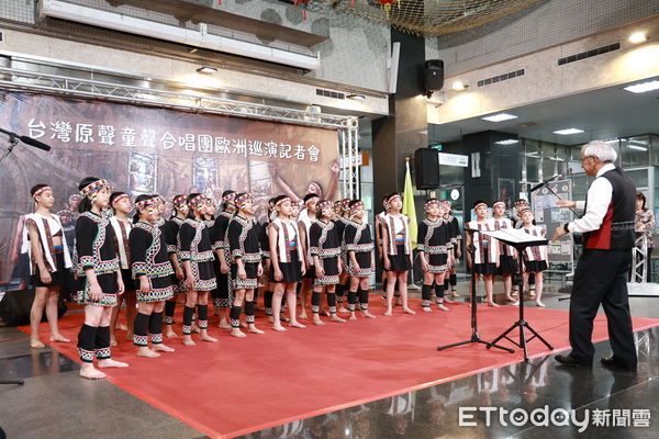 ▲台灣原聲童聲合唱團表演情形。(圖/南投縣政府提供)