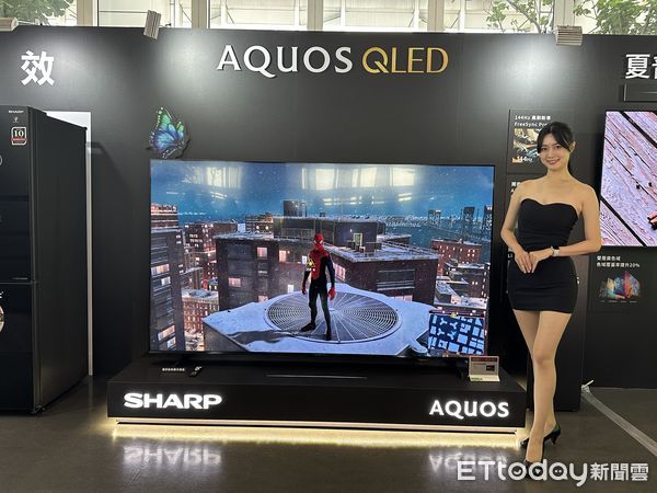 ▲夏普新品發表會。(圖/記者蔡惠如攝)